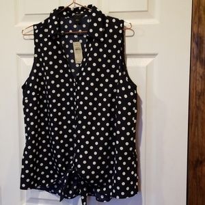 Ann Taylor sleeveless top